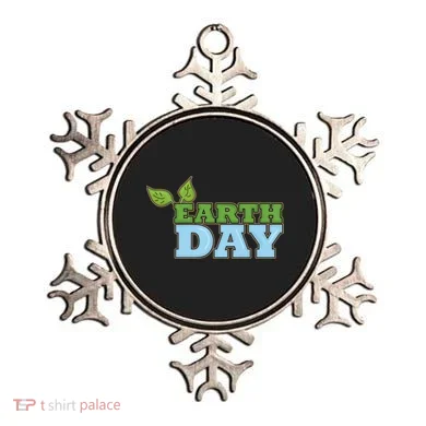 Earth Day Awareness Logo Ornament