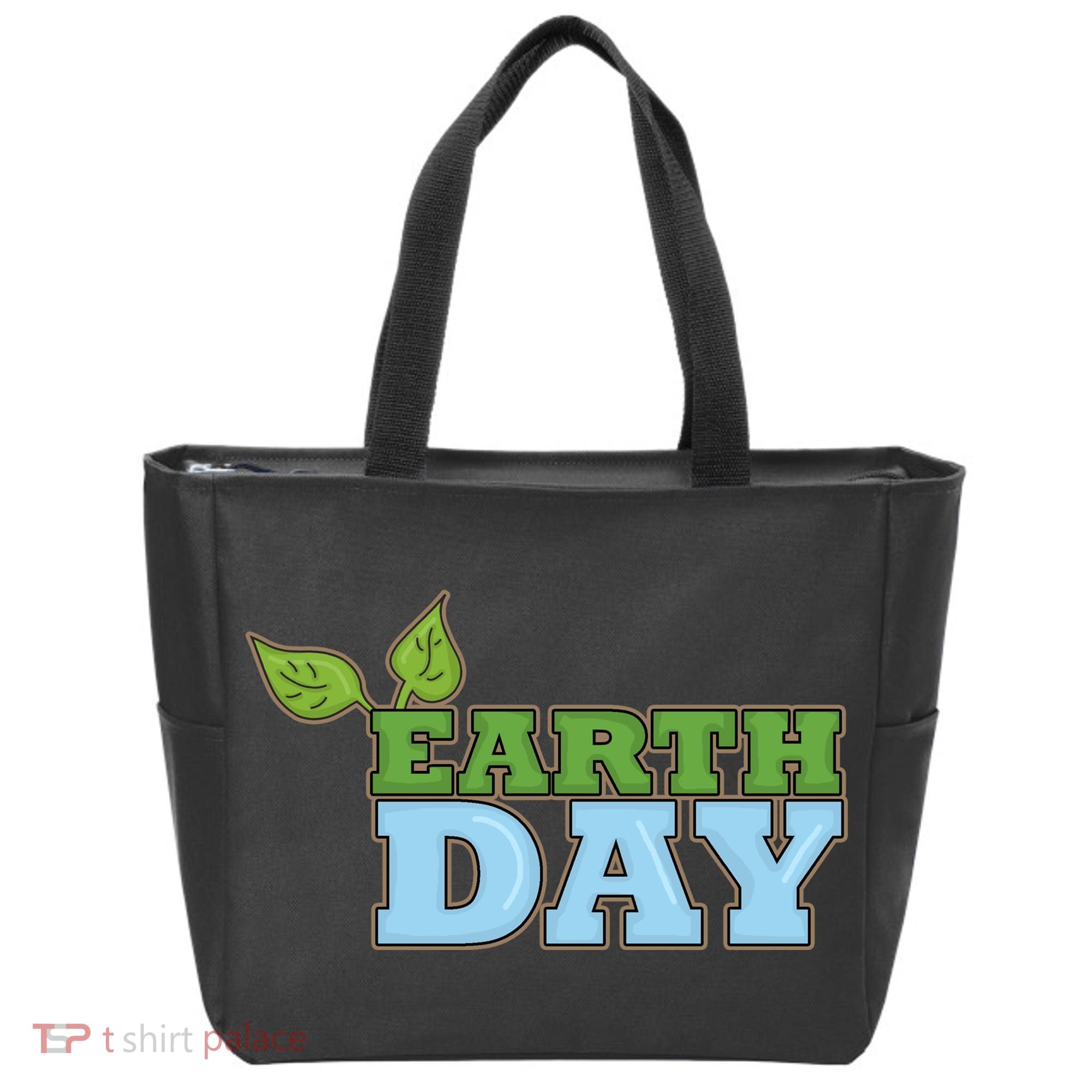 Earth Day Awareness Logo Tote Bag