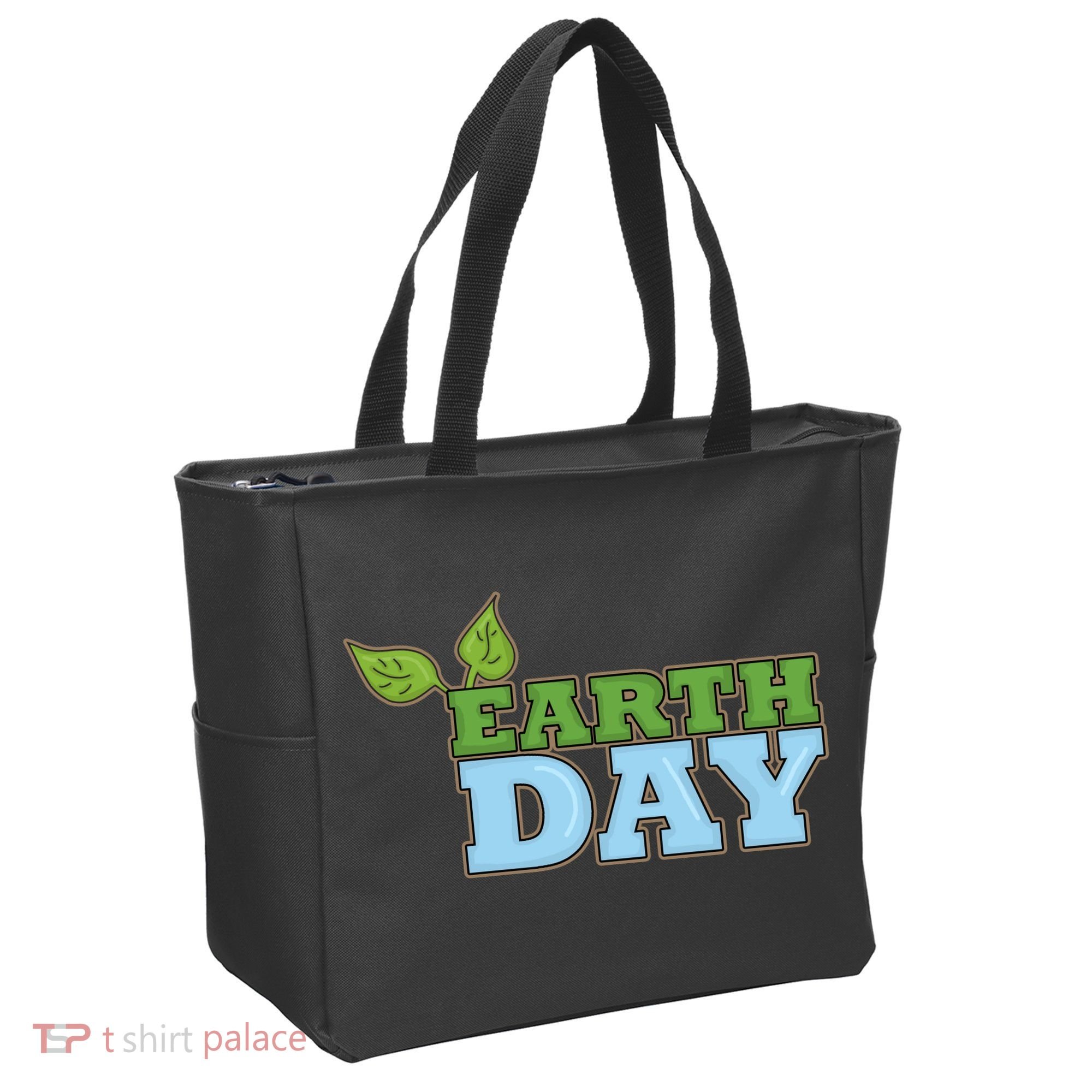 Earth Day Awareness Logo Tote Bag