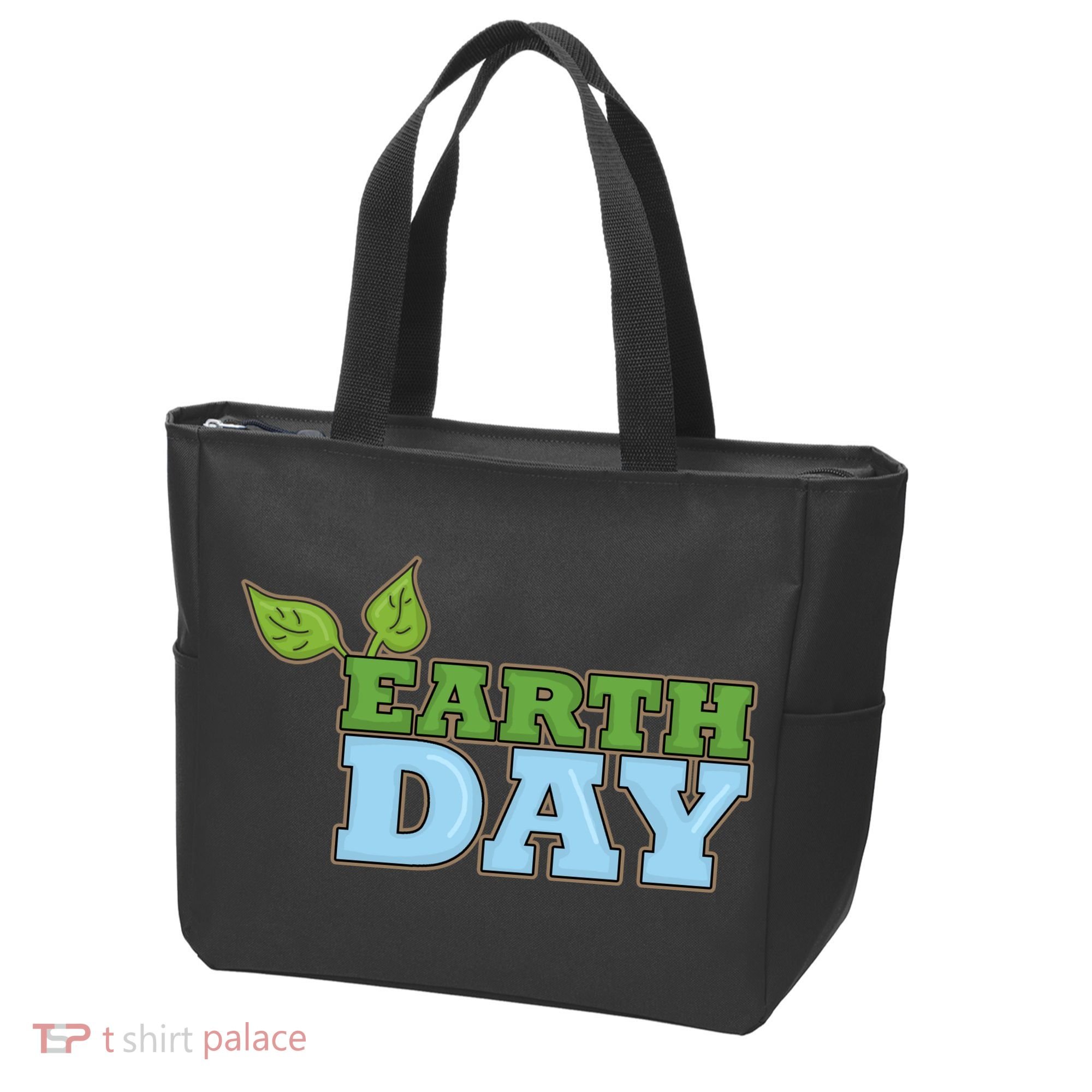 Earth Day Awareness Logo Tote Bag