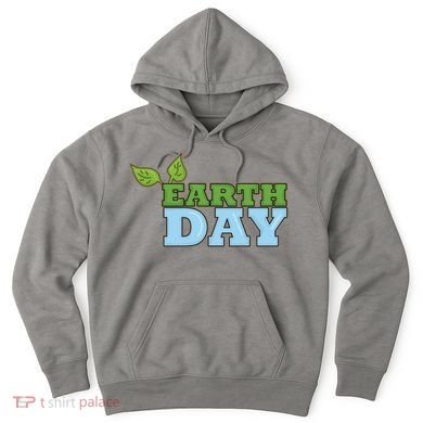 Earth Day Awareness Logo Hoodie