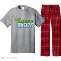 Earth Day Awareness Logo Pajama Set thumb 0