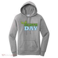 Earth Day Awareness Logo Women's Hoodie thumb 0