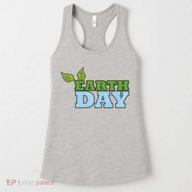 Earth Day Awareness Logo Women's Tank Top
