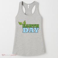 Earth Day Awareness Logo Women's Tank Top thumb 0