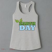Earth Day Awareness Logo Women's Tank Top thumb 3