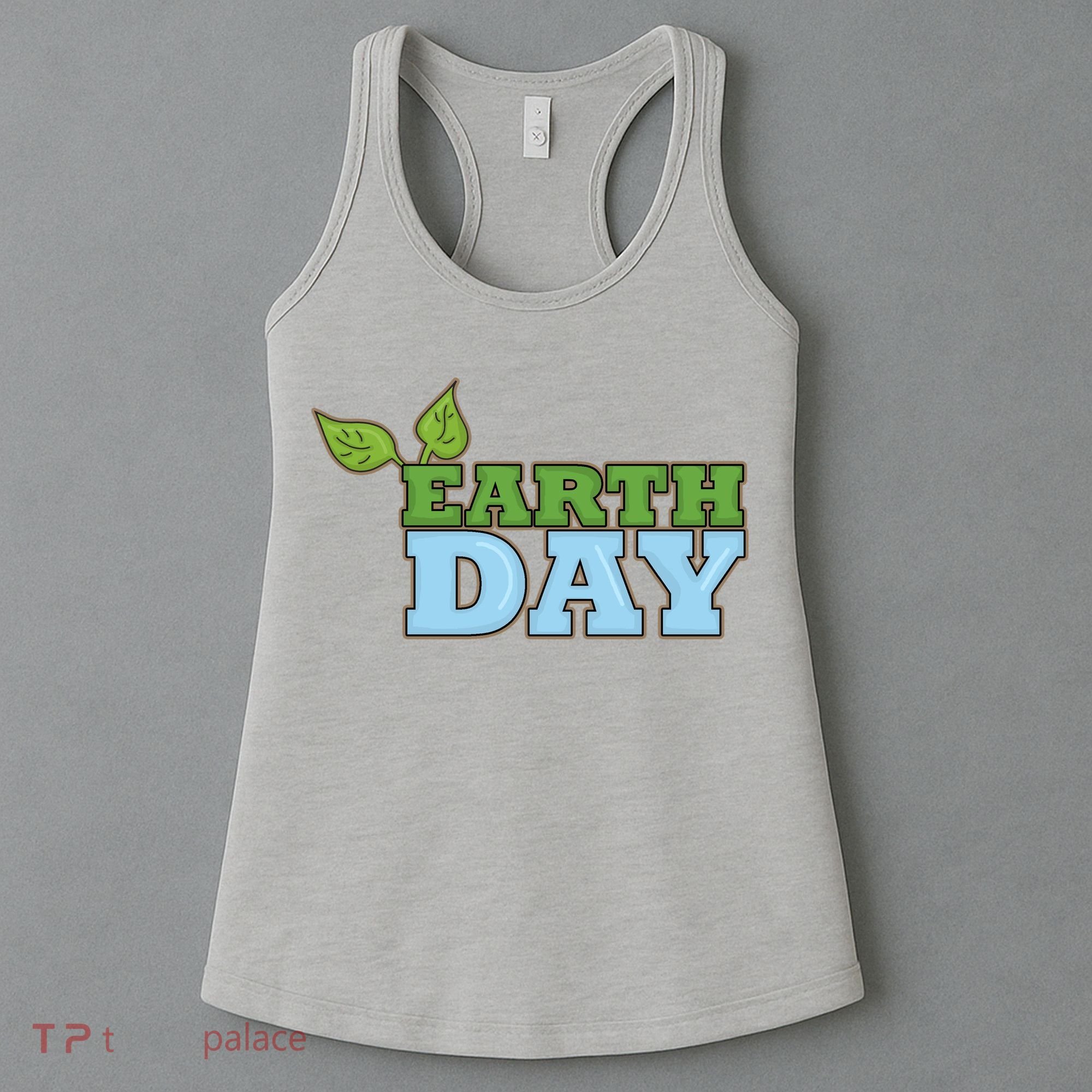 Earth Day Awareness Logo Women's Tank Top