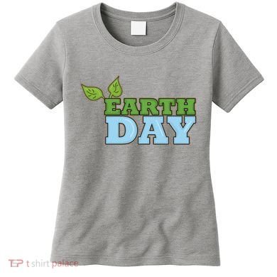 Earth Day Awareness Logo Women's T-Shirt