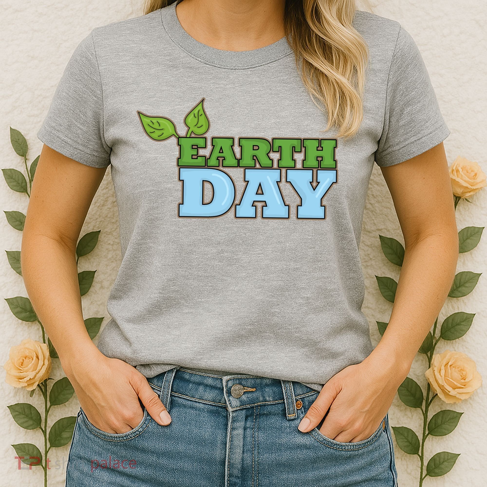 Earth Day Awareness Logo Women's T-Shirt