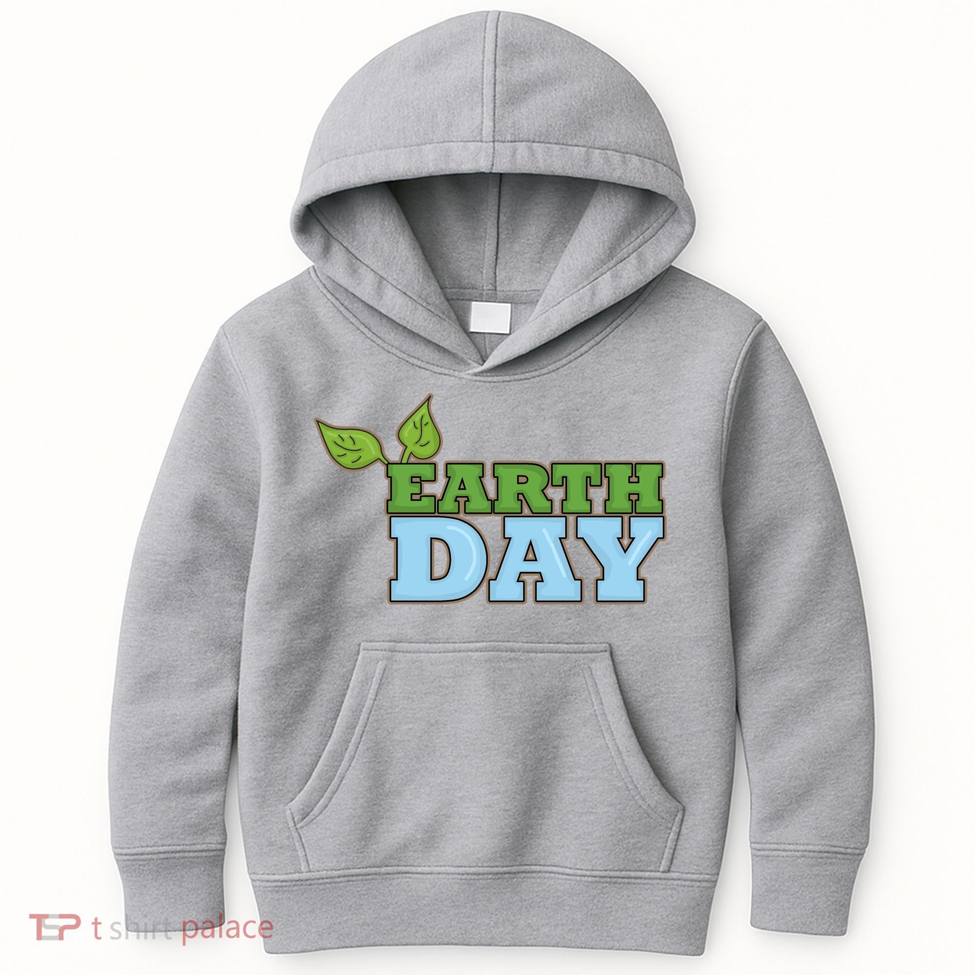 Earth Day Awareness Logo Kids Hoodie