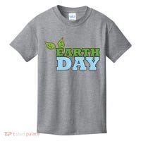 Earth Day Awareness Logo Kids T-Shirt thumb 0