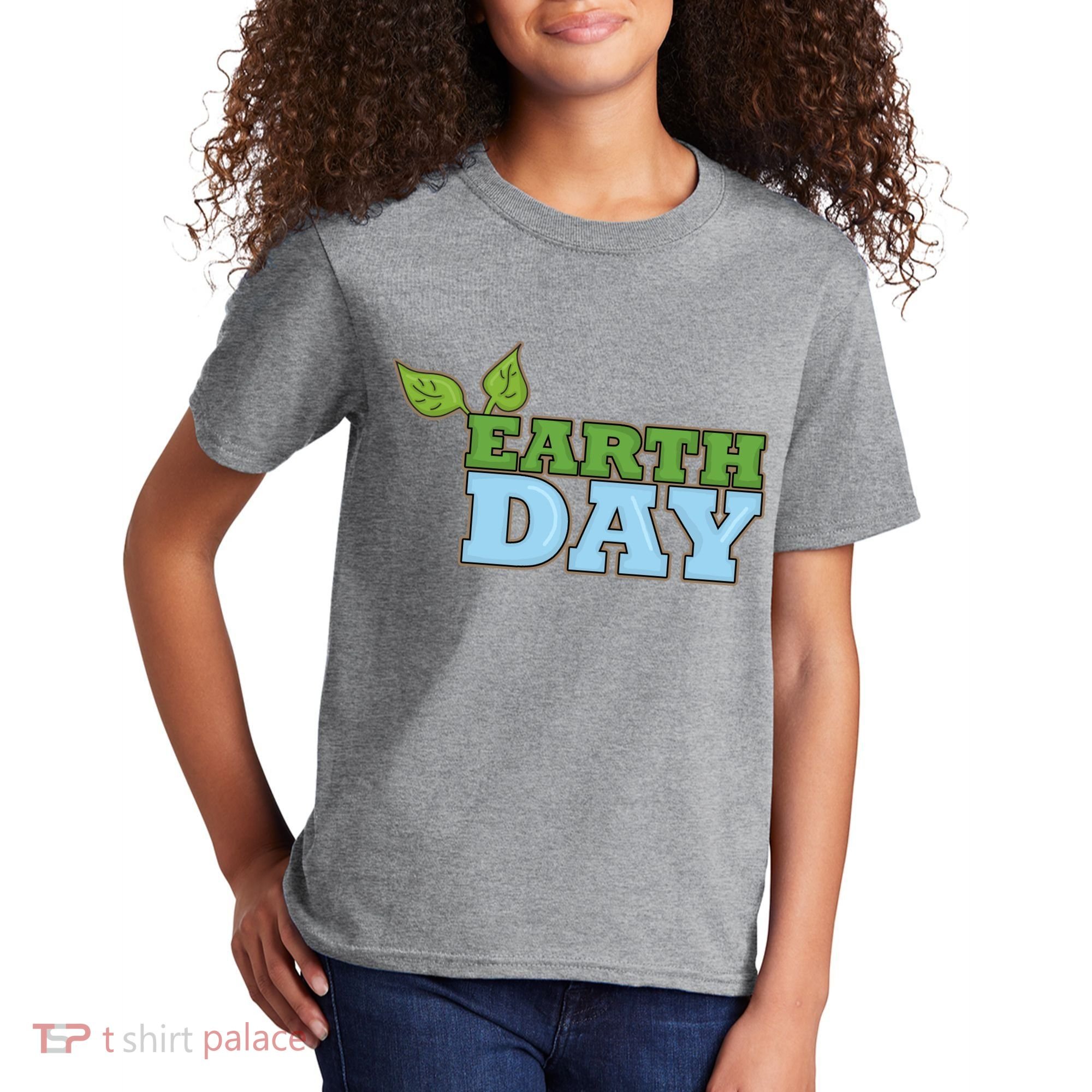 Earth Day Awareness Logo Kids T-Shirt
