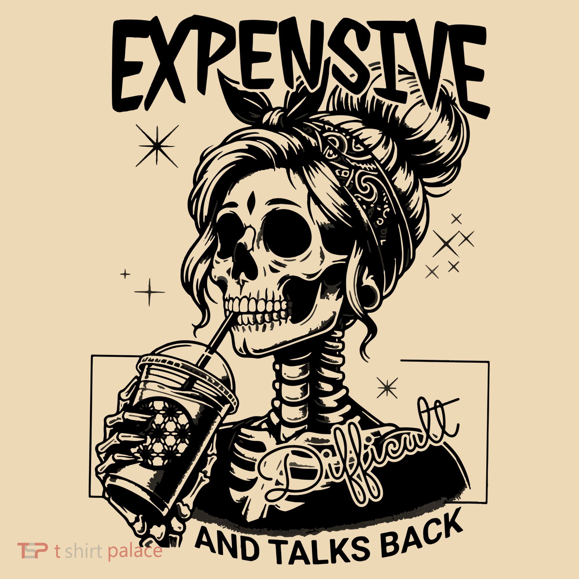 Expensive Difficult And Talks Back Tote Bag