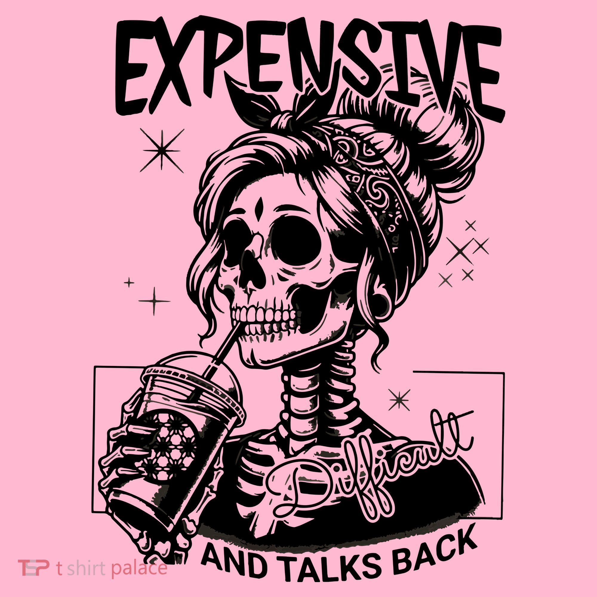 Expensive Difficult And Talks Back Coaster