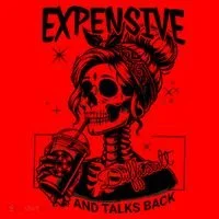 Expensive Difficult And Talks Back Santa Hat thumb 1