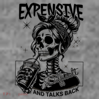 Expensive Difficult And Talks Back Toddler Hoodie thumb 2