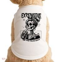 Expensive Difficult And Talks Back Doggie Tank thumb 0