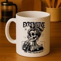 Expensive Difficult And Talks Back Coffee Mug thumb 4