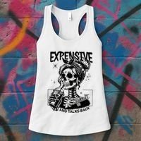 Expensive Difficult And Talks Back Women's Tank Top thumb 3