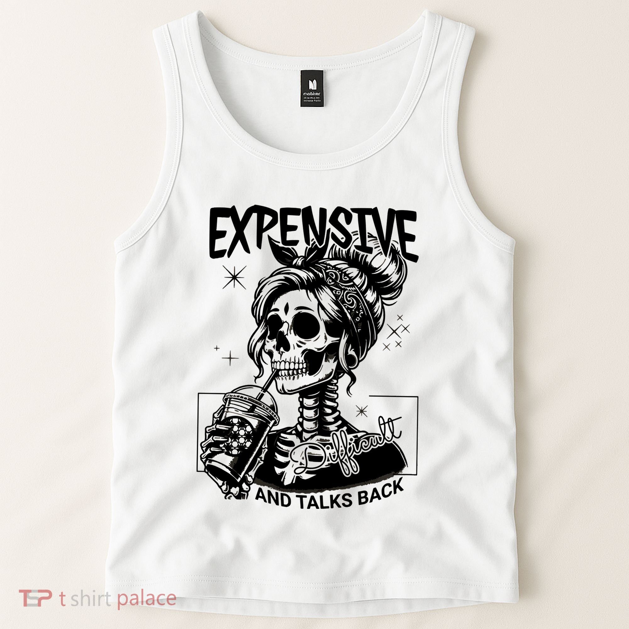 Expensive Difficult And Talks Back Tank Top