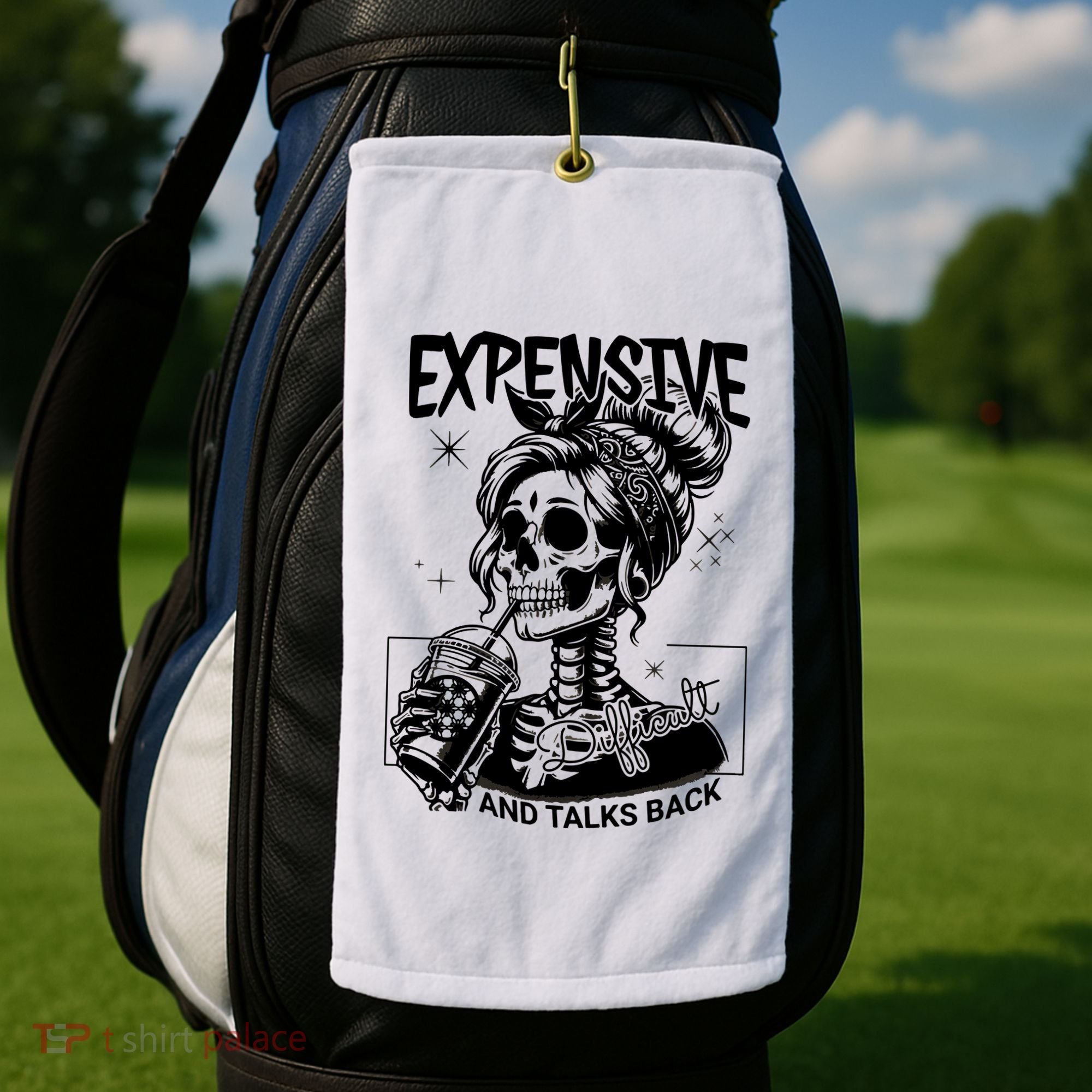Expensive Difficult And Talks Back Golf Towel