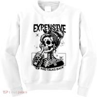 Expensive Difficult And Talks Back Kids Sweatshirt thumb 0