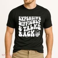 Expensive Difficult And Talks Back Groovy Cooling Performance Crew T-Shirt thumb 2