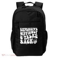 Expensive Difficult And Talks Back Groovy Backpack thumb 0