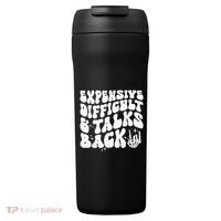 Expensive Difficult And Talks Back Groovy 24oz Duet Stainless Steel Tumbler thumb 0