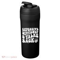 Expensive Difficult And Talks Back Groovy 24oz Duet Stainless Steel Tumbler thumb 3