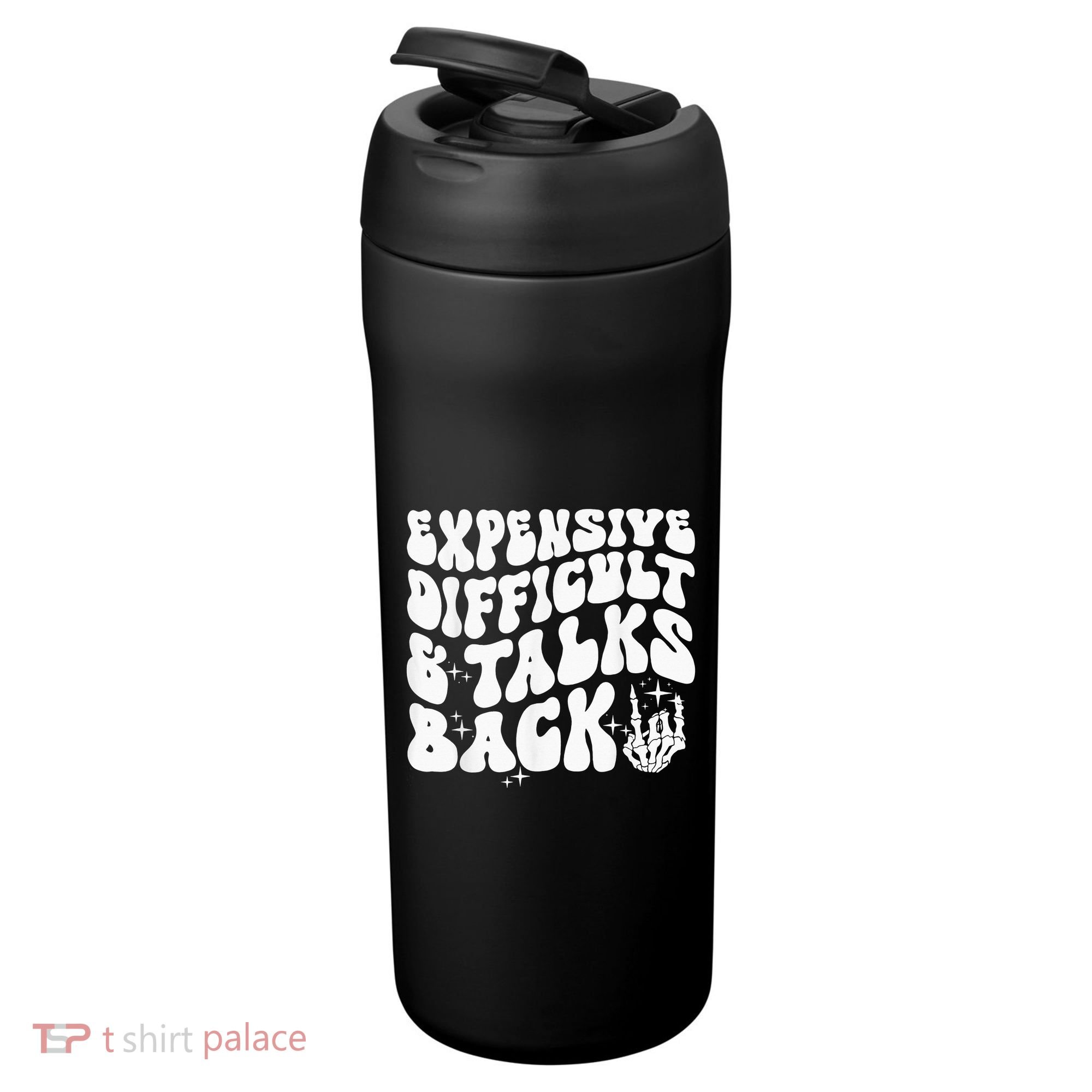 Expensive Difficult And Talks Back Groovy 24oz Duet Stainless Steel Tumbler