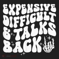 Expensive Difficult And Talks Back Groovy 24oz Duet Stainless Steel Tumbler thumb 2