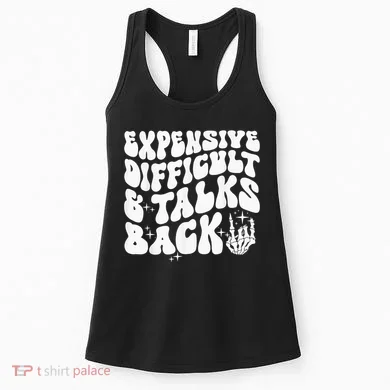 Expensive Difficult And Talks Back Groovy Women's Tank Top