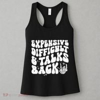 Expensive Difficult And Talks Back Groovy Women's Tank Top thumb 3