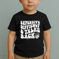 Expensive Difficult And Talks Back Groovy Toddler T-Shirt thumb 2