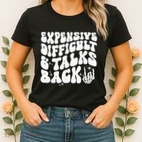 Expensive Difficult And Talks Back Groovy Women's T-Shirt thumb 2