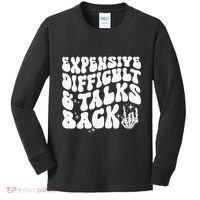 Expensive Difficult And Talks Back Groovy Kids Long Sleeve Shirt thumb 0