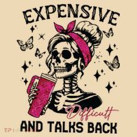 Expensive Difficult And Talks Back Tote Bag thumb 4