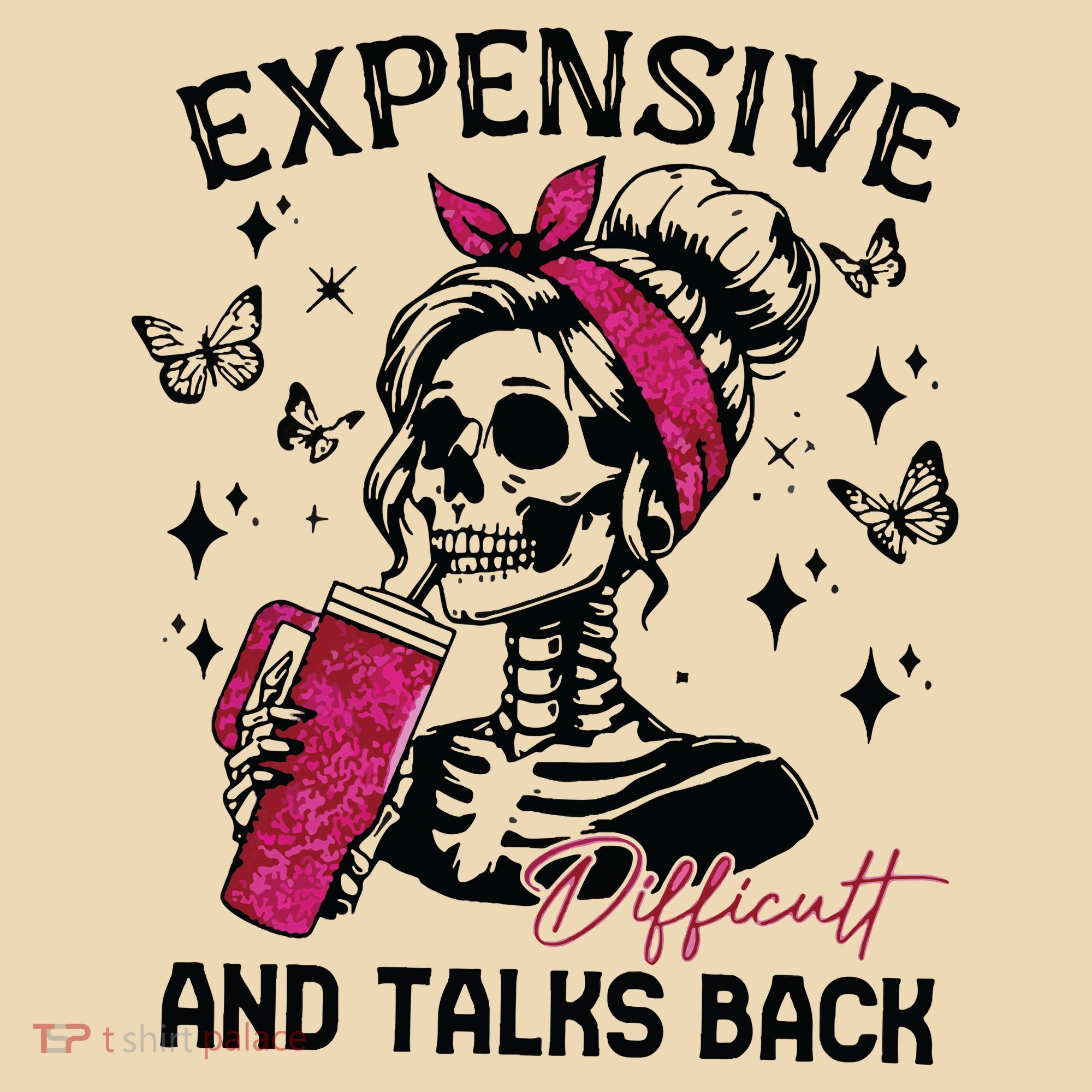 Expensive Difficult And Talks Back Tote Bag
