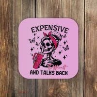 Expensive Difficult And Talks Back Coaster thumb 0