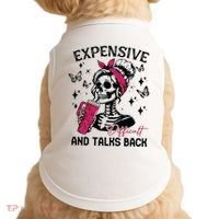 Expensive Difficult And Talks Back Doggie Tank thumb 0