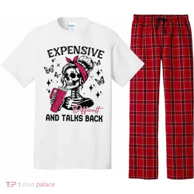 Expensive Difficult And Talks Back Pajama Set