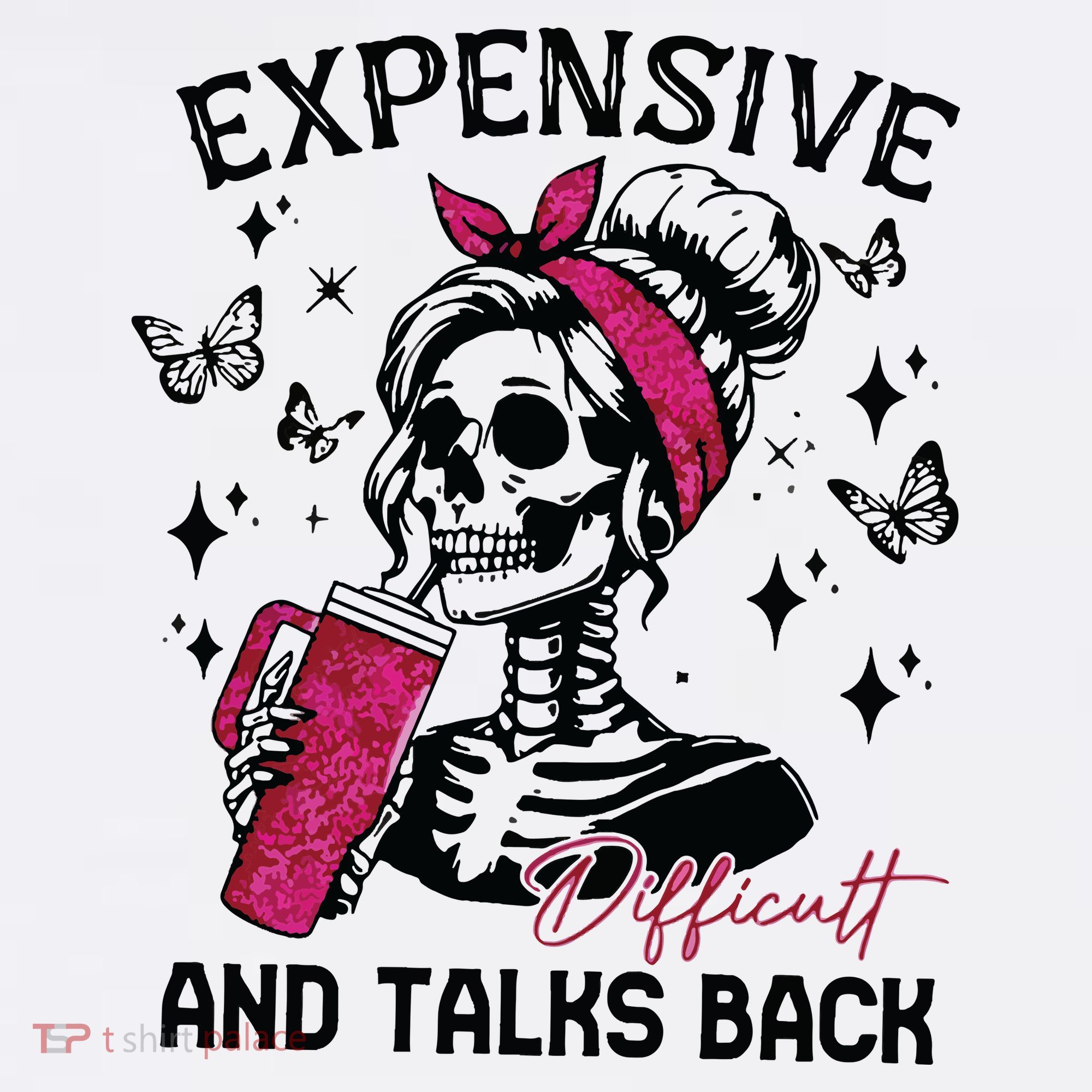 Expensive Difficult And Talks Back Pajama Set