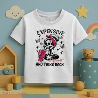 Expensive Difficult And Talks Back Toddler T-Shirt thumb 3