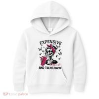 Expensive Difficult And Talks Back Kids Hoodie thumb 0