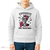 Expensive Difficult And Talks Back Kids Hoodie thumb 4