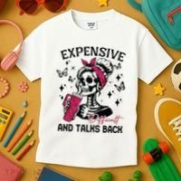 Expensive Difficult And Talks Back Kids T-Shirt thumb 3