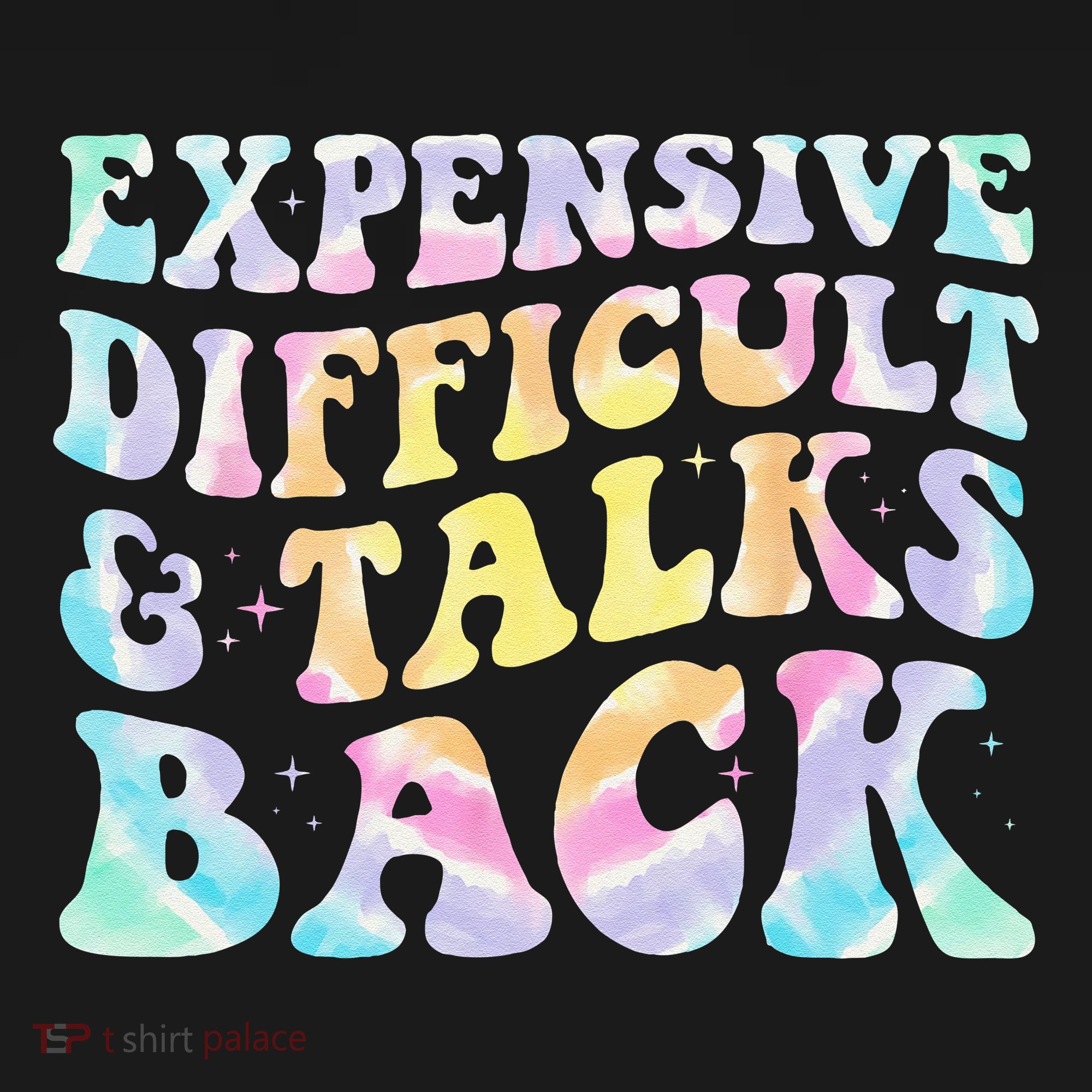 Expensive Difficult And Talks Back Groovy Women Mothers Day Apron