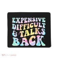 Expensive Difficult And Talks Back Groovy Women Mothers Day Mousepad thumb 0