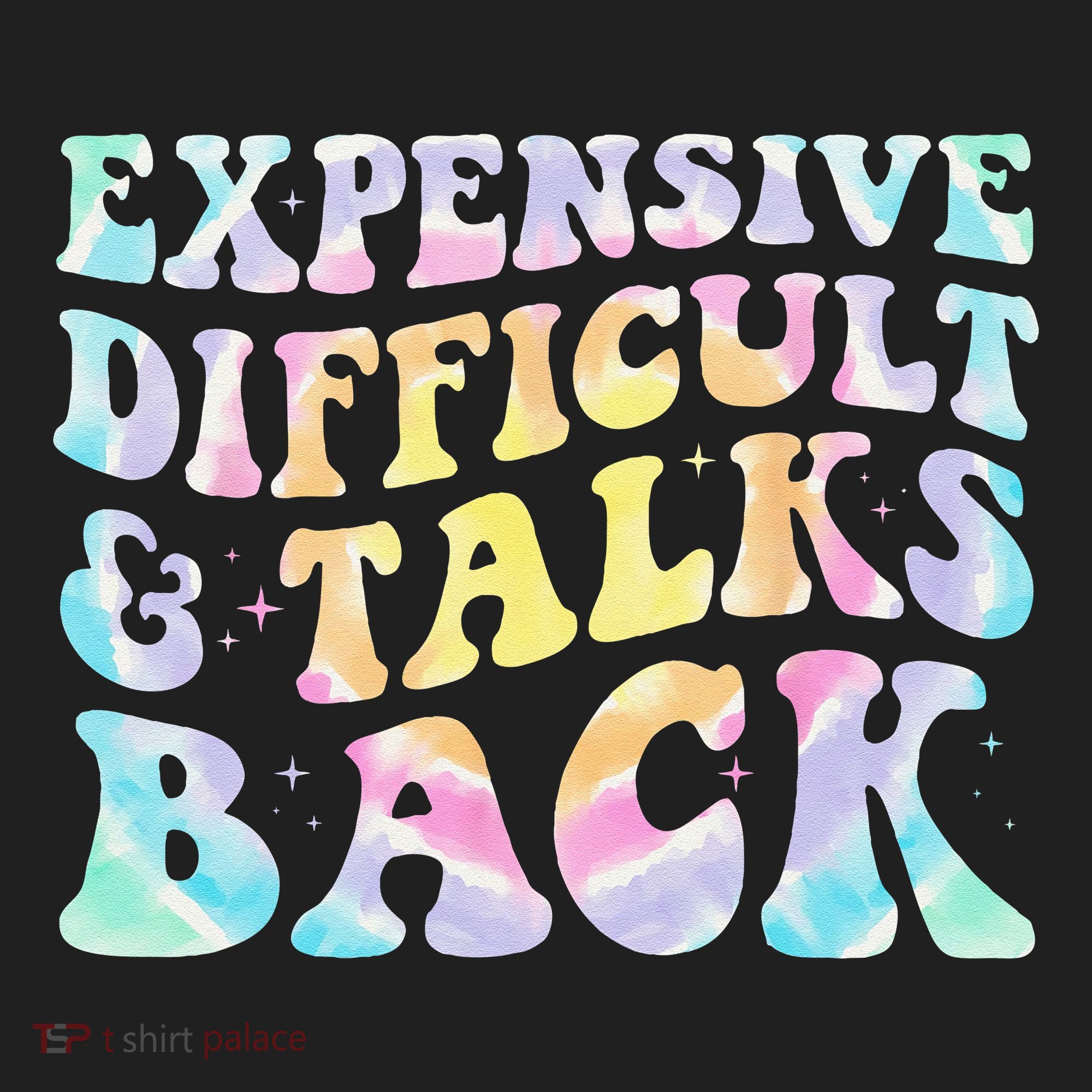 Expensive Difficult And Talks Back Groovy Women Mothers Day Hat